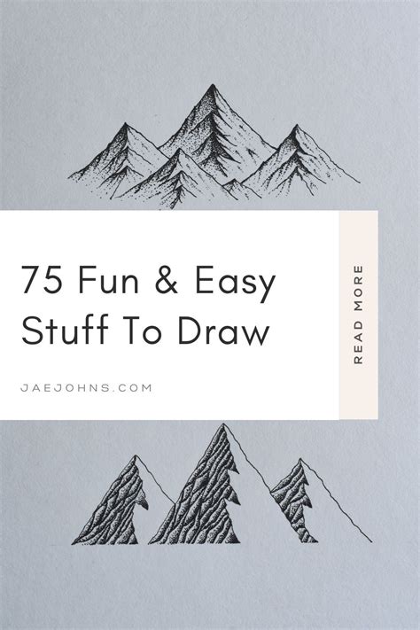 118 Easy Stuff To Draw That Are Actually Fun .